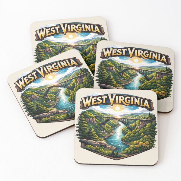Item preview, West Virginia - New River Gorge Bridge designed and sold by Myra365Art.