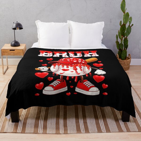 Item preview, BRUH Love Baseball Funny Heart Drip Cartoon designed and sold by miaa-artistshop.