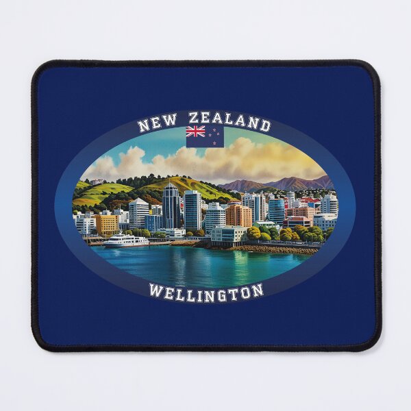 Item preview, Wellington New Zealand Travel designed and sold by Thistle-TShop.
