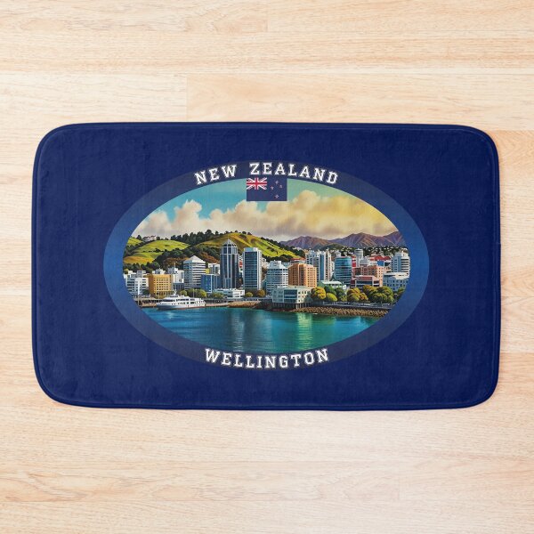 Item preview, Wellington New Zealand Travel designed and sold by Thistle-TShop.