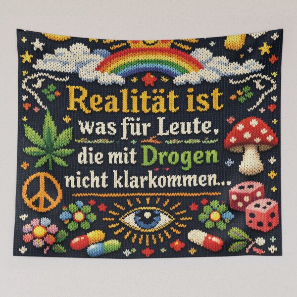 Item preview, Reality is for people without drugs. designed and sold by Mauswohn.