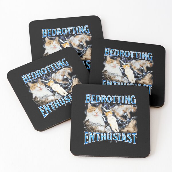 Item preview, Bedrotting Enthusiast Funny Cat Meme Retro Lightning  designed and sold by tadmercado.
