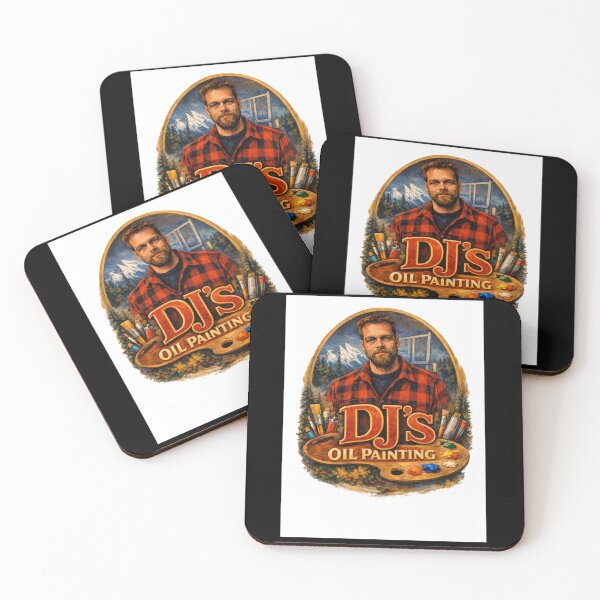 Item preview, DJ's Oil Painting Logo designed and sold by DJsOilPainting.
