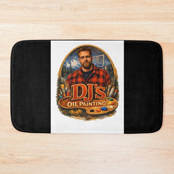 Item preview, DJ's Oil Painting Logo designed and sold by DJsOilPainting.