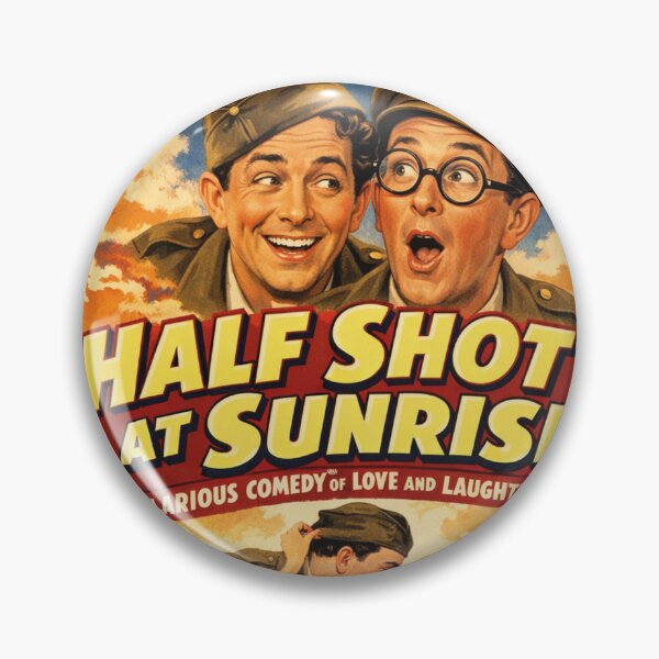Item preview, Half Shot at Sunrise Vintage Film Comedy Retro designed and sold by Mauswohn.