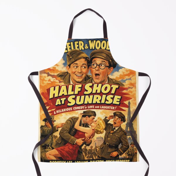 Item preview, Half Shot at Sunrise Vintage Film Comedy Retro designed and sold by Mauswohn.