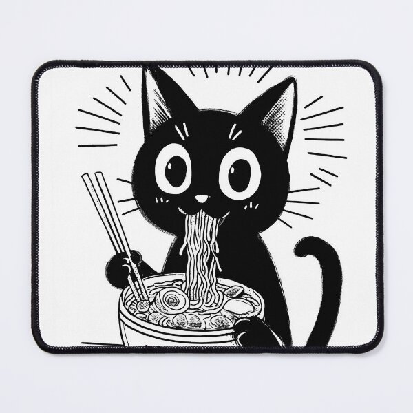 Item preview, The Kawaii Noodle Slurp designed and sold by Retro Type.