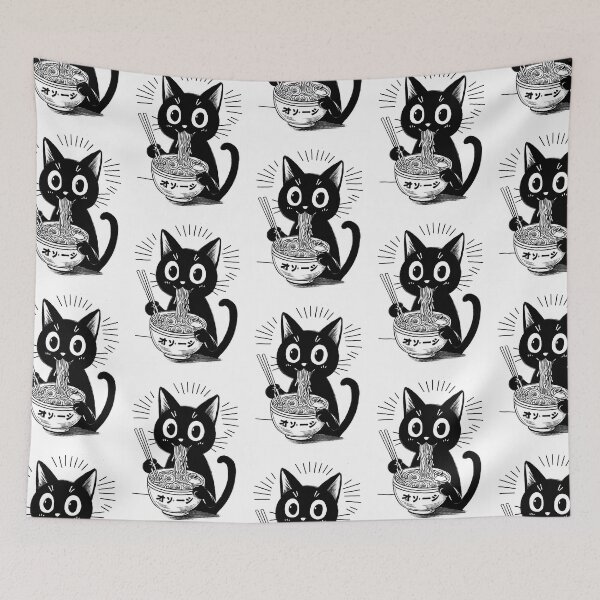 Item preview, The Kawaii Noodle Slurp designed and sold by Retro Type.