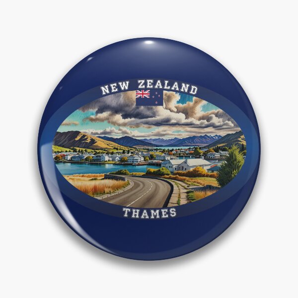 Artikelvorschau, Thames New Zealand Travel entworfen und verkauft von Thistle-TShop.