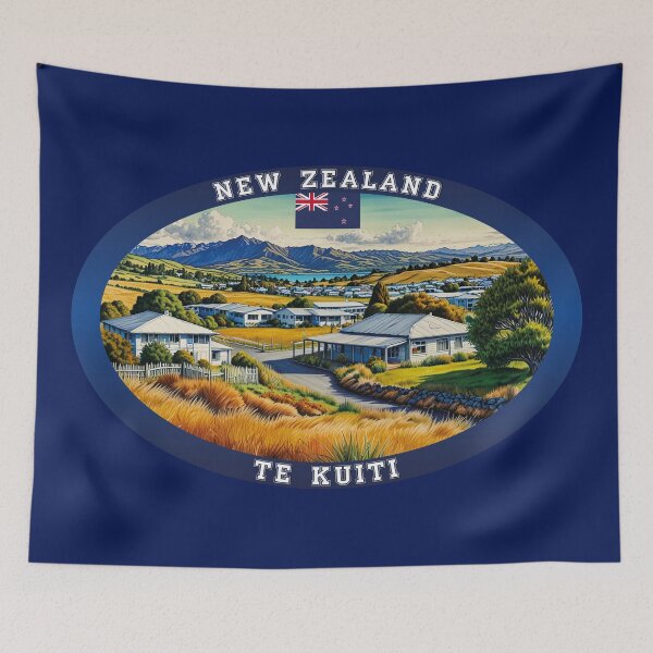 Item preview, Te Kuiti New Zealand Travel designed and sold by Thistle-TShop.