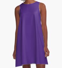 Royal Purple Gameday Dress A-Line Dress