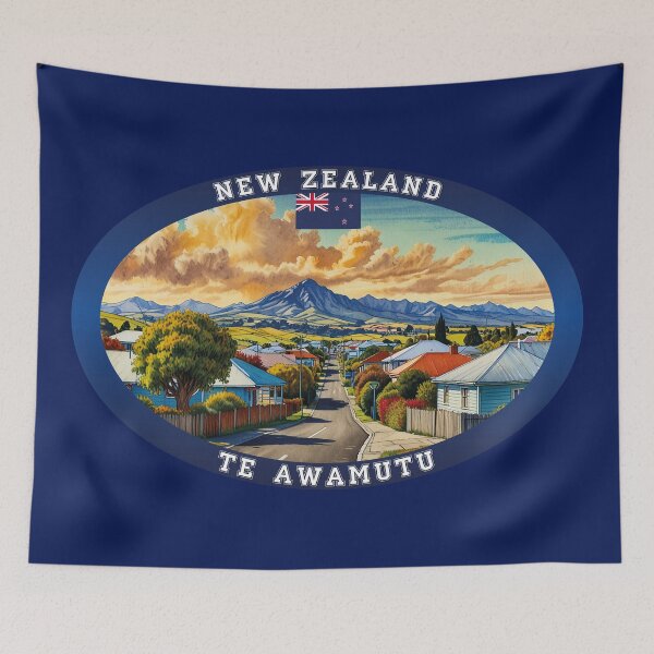 Item preview, Te Awamutu New Zealand Travel designed and sold by Thistle-TShop.