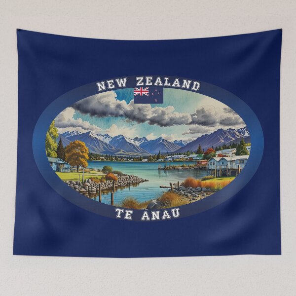 Item preview, Te Anau New Zealand Travel designed and sold by Thistle-TShop.