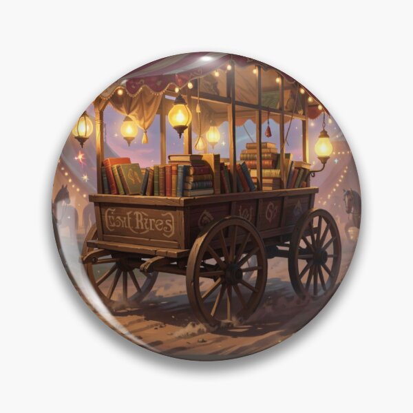 Item preview, Circus Wagon Library  designed and sold by WonderGrace.
