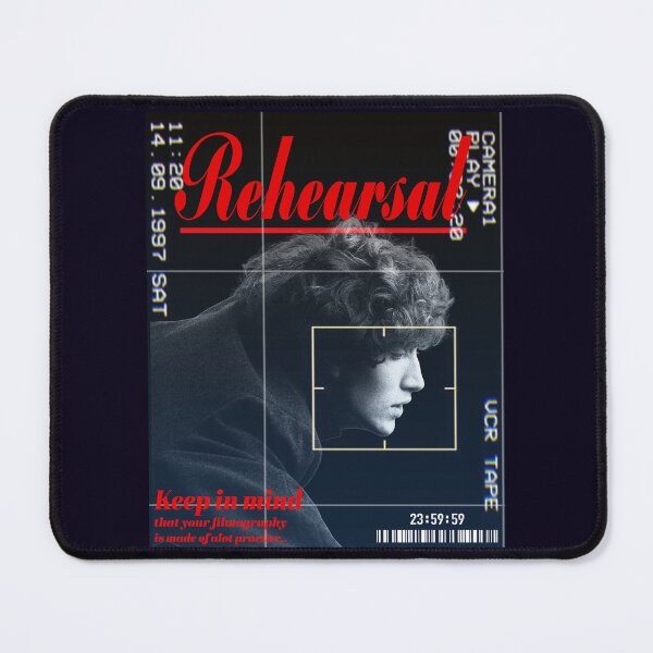 Item preview, REHEARSAL_ <<Your filmography is made a lot of practice..>> designed and sold by Pronoian-Space.