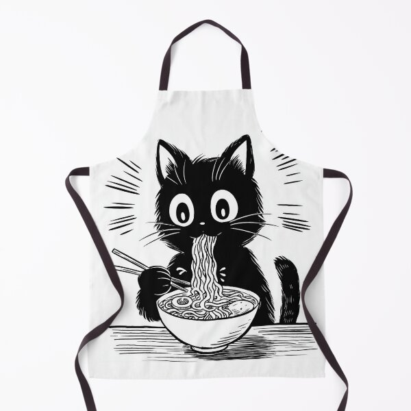 Item preview, Vintage Black Cat Ramen designed and sold by Retro Type.