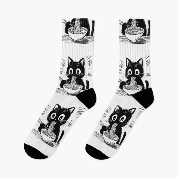 Item preview, Vintage Black Cat Ramen designed and sold by Retro Type.