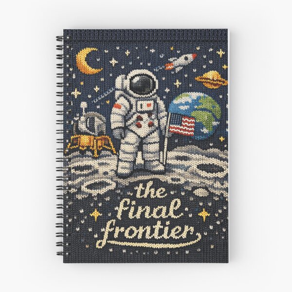 Item preview, Astronaut Space Knitting Pattern Saying designed and sold by Mauswohn.