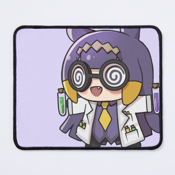 Item preview, Ninomae Ina’nis Mad Scientist | Chibi Hololive EN VTuber Fan Art designed and sold by Guy Who Does Art.