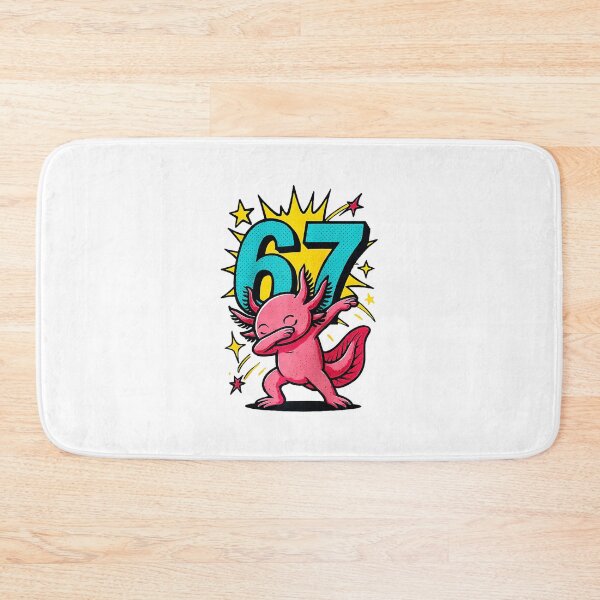 Item preview, Dabbing Axolotl 67 Meme Cute Cartoon Teens Raglan Baseball designed and sold by gladysenglish.