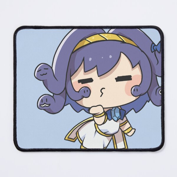 Item preview, Ouro Kronii Chibi Time Warden | Hololive EN VTuber Fan Art designed and sold by Guy Who Does Art.