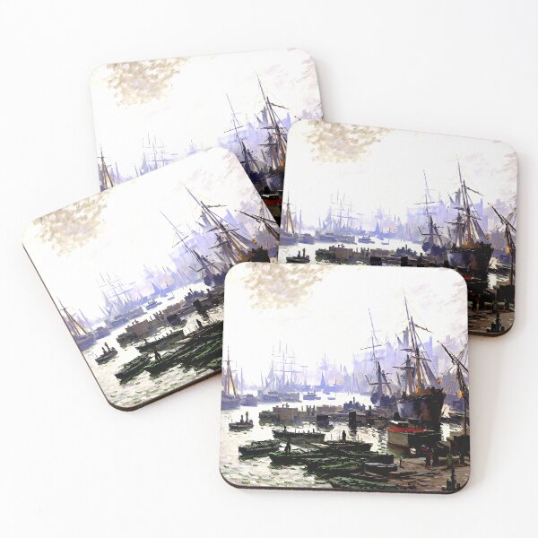 Item preview, Boats in the Pool of London, 1871 designed and sold by artdesignsnow.
