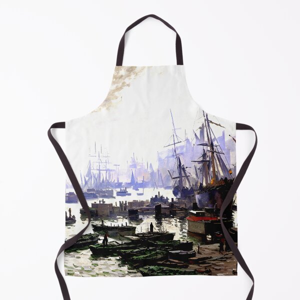 Item preview, Boats in the Pool of London, 1871 designed and sold by artdesignsnow.