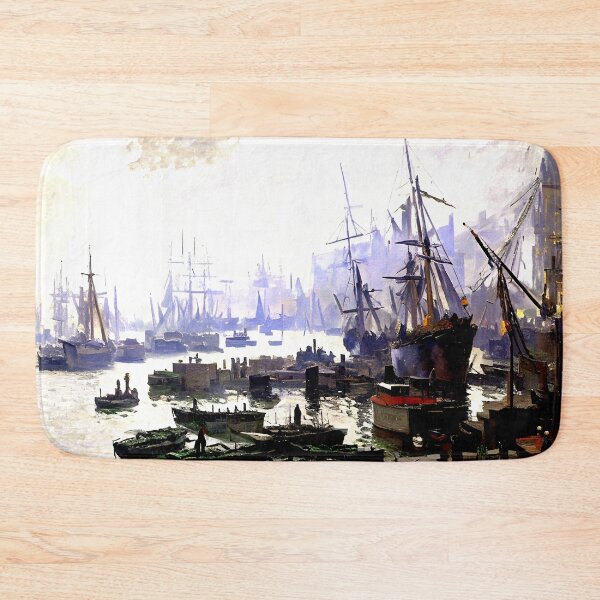 Item preview, Boats in the Pool of London, 1871 designed and sold by artdesignsnow.
