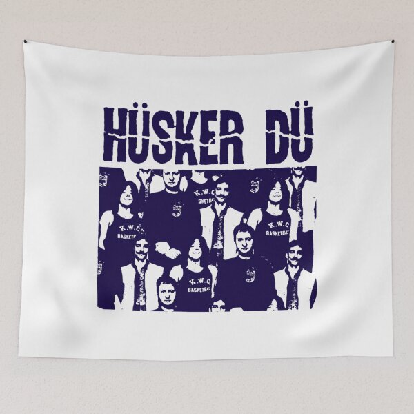 Item preview, Husker Du - The Blue Stencil designed and sold by Nichola Karma.