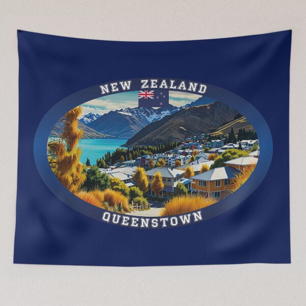 Item preview, Queenstown New Zealand Travel designed and sold by Thistle-TShop.