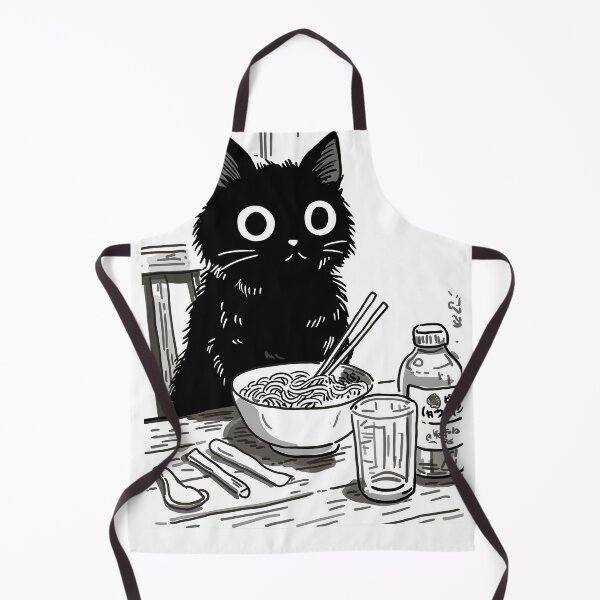 Item preview, The Retro Ramen Purr designed and sold by Retro Type.