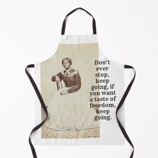 Item preview, Keep going Harriet Tubman quote, black history month design designed and sold by TheProverbsMom.