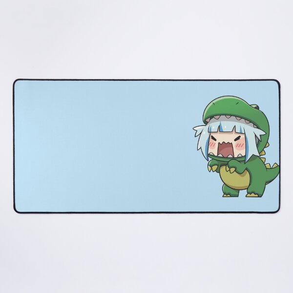 Item preview, Gawr Gura Chibi Dinosaur Costume | Cute Hololive Shark VTuber Fan Art designed and sold by Guy Who Does Art.