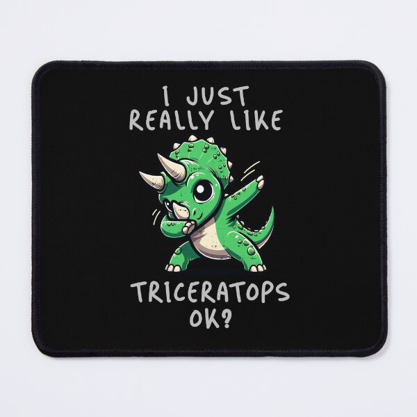 Item preview, I Just Really Like Triceratops Dinosaur Dabbing Boys Girls Kids designed and sold by rafaeltto.