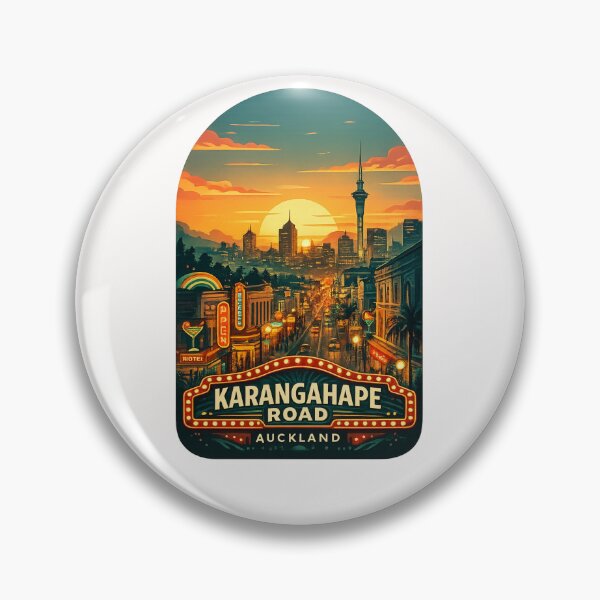 Item preview, Karangahape Road Auckland New Zealand Sunset designed and sold by Places On Earth.