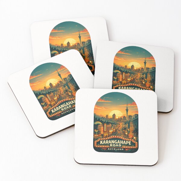 Item preview, Karangahape Road Auckland New Zealand Sunset designed and sold by Places On Earth.