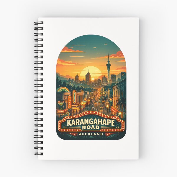 Item preview, Karangahape Road Auckland New Zealand Sunset designed and sold by Places On Earth.