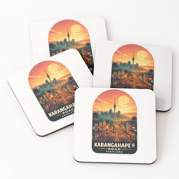 Item preview, Karangahape Road Auckland City Skyline designed and sold by Places On Earth.