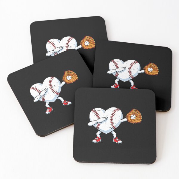 Item preview, Baseball Heart Dab Valentine Funny Sports Love Illustration designed and sold by miaa-artistshop.