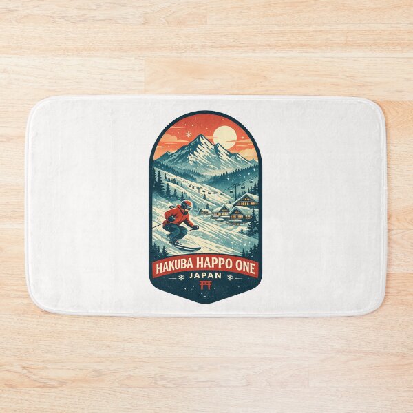 Item preview, Hakuba Happo-One Nagano Prefecture Japanese Alps Ski Resort Panorama designed and sold by Places On Earth.