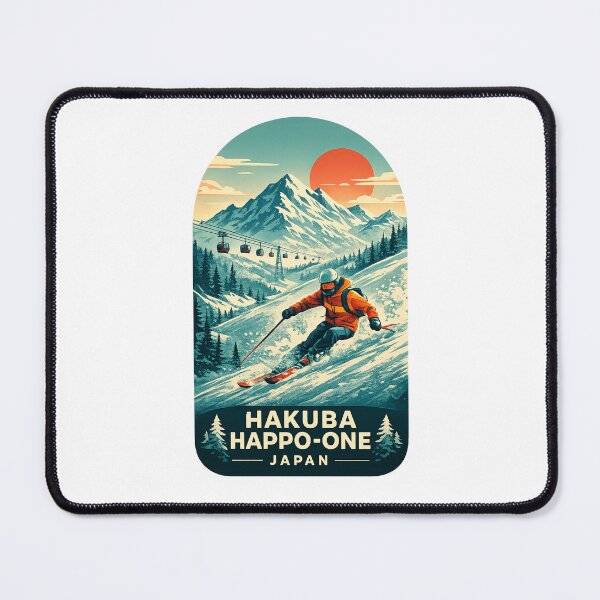 Item preview, Hakuba Happo-One Hakuba Valley Nagano Japanese Alps Sunset Slopes designed and sold by Places On Earth.