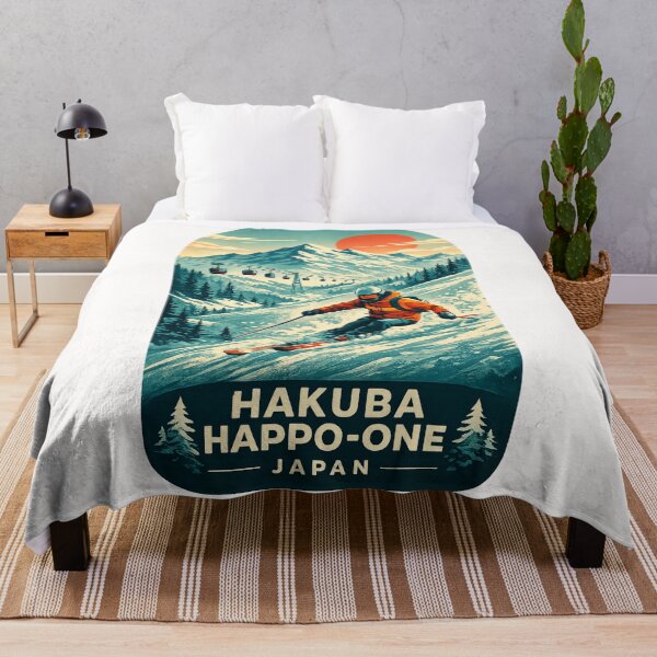 Item preview, Hakuba Happo-One Hakuba Valley Nagano Japanese Alps Sunset Slopes designed and sold by Places On Earth.