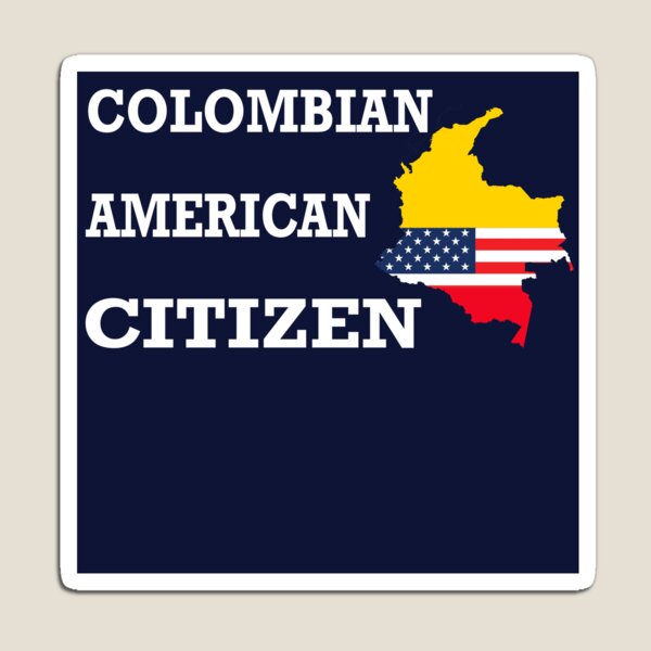 Item preview, Citizenship gift US Colombian flag Naturalization citizen present designed and sold by ComboT.