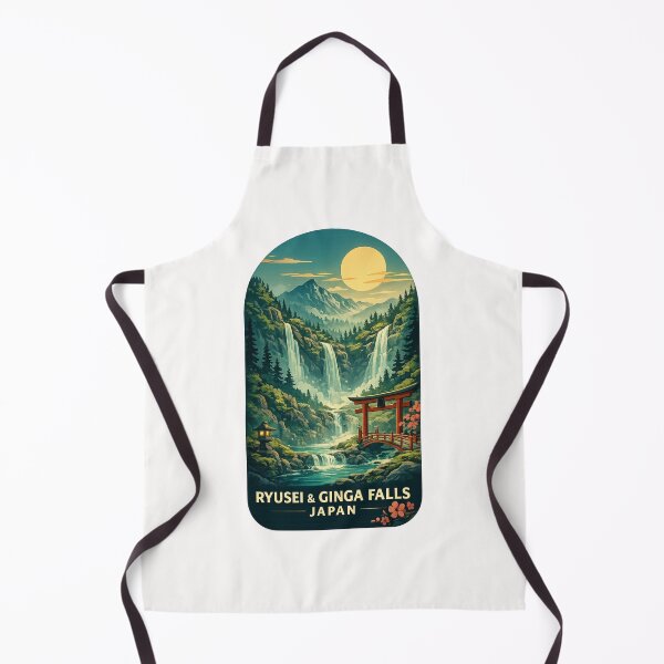 Item preview, Ryusei and Ginga Falls Sounkyo Gorge Daisetsuzan Hokkaido Landscape designed and sold by Places On Earth.