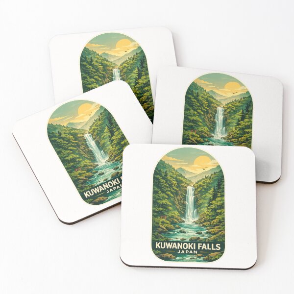 Item preview, Kuwanoki Falls Wakayama Prefecture Kumano Region Japan designed and sold by Places On Earth.