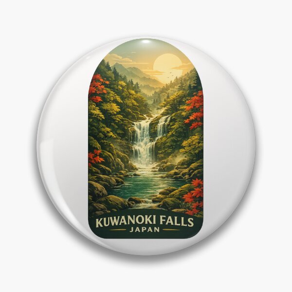 Item preview, Kuwanoki Falls Kumano Kodo Wakayama Kii Peninsula Japan designed and sold by Places On Earth.