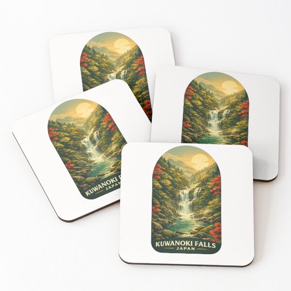 Item preview, Kuwanoki Falls Kumano Kodo Wakayama Kii Peninsula Japan designed and sold by Places On Earth.