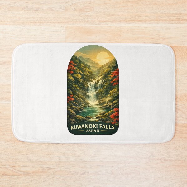 Item preview, Kuwanoki Falls Kumano Kodo Wakayama Kii Peninsula Japan designed and sold by Places On Earth.