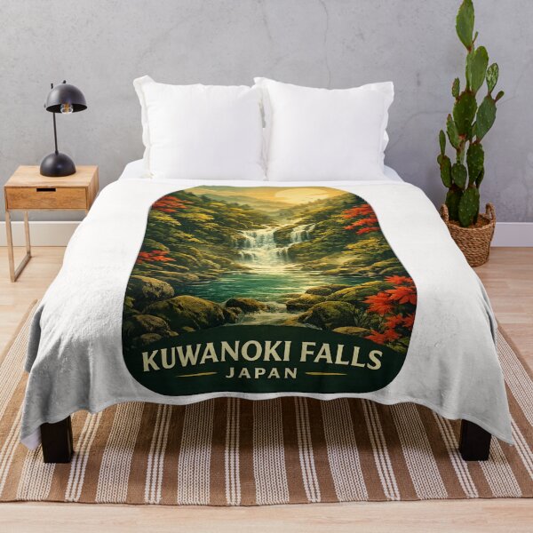 Item preview, Kuwanoki Falls Kumano Kodo Wakayama Kii Peninsula Japan designed and sold by Places On Earth.