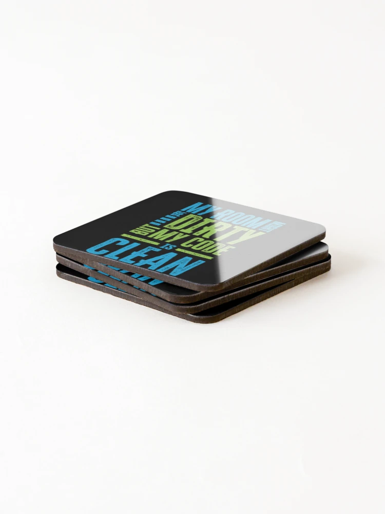 Thumbnail 4 of 5, Coasters (Set of 4), Funny Software Engineer - Programming Programmer Coding Code designed and sold by farhanhafeez.